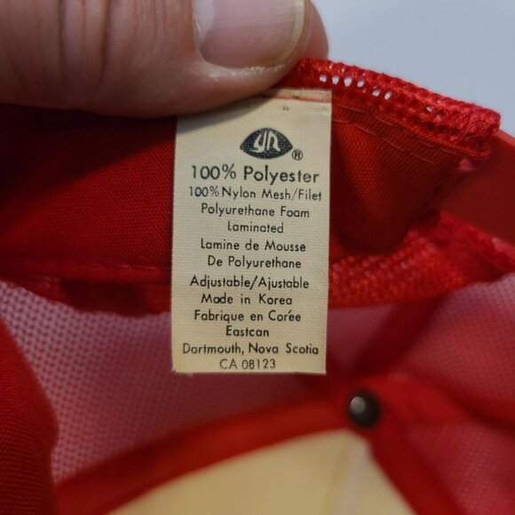 Vintage 90s Trucker Hat Owen Davis Trucking Screen Printed Mesh Adjustable Hat - Picture 8 of 8